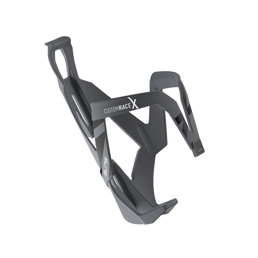 ELITE košík CUSTOM RACE X, mat, šedá/černá