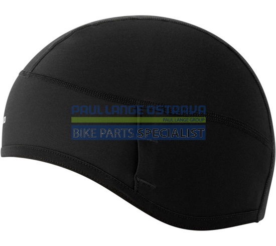SHIMANO Windbreak Skull Cap čepice, černá, One size