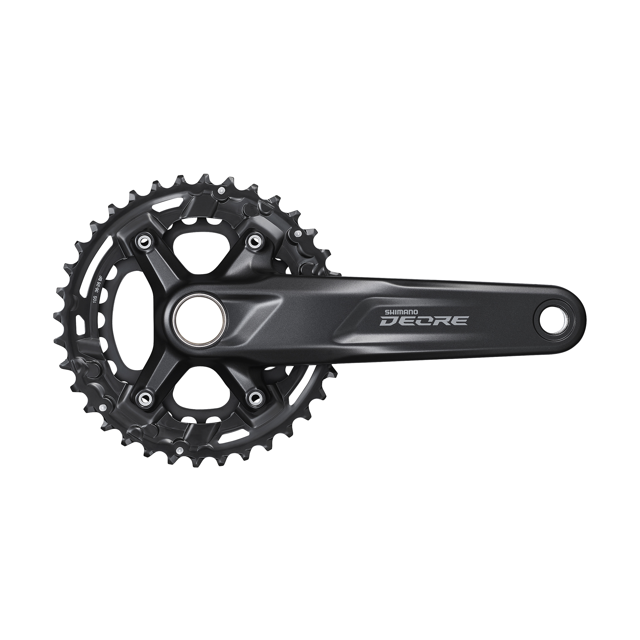 SHIMANO kliky DEORE FC-M4100-B integr.klika 2x10 175 mm 36x26z bez misek Boost/ř.l.:51.8mm bal