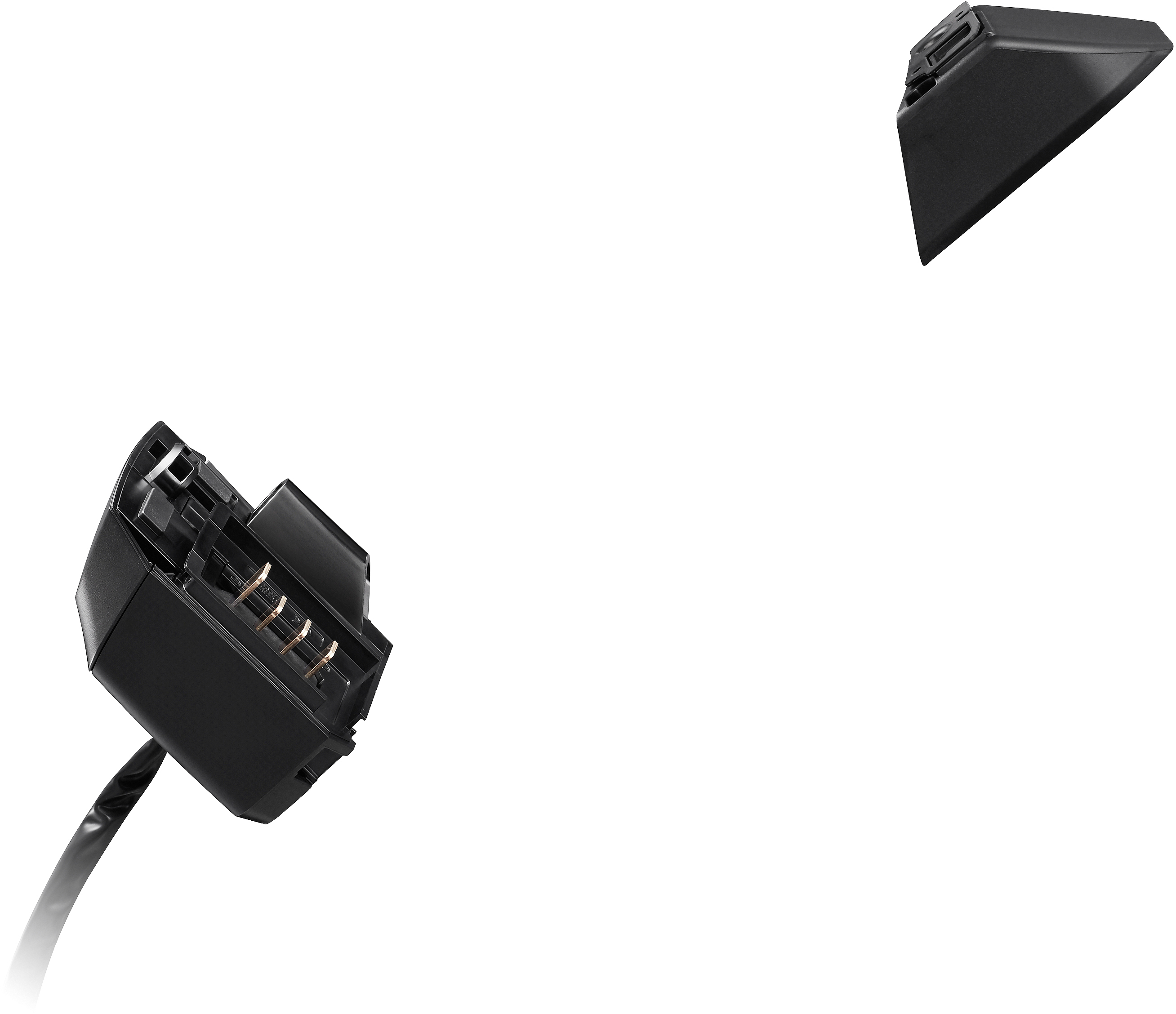SHIMANO STEPS drž bat BM-E6010 pro BT-E6010 na spod rám trub bez zám 300mm kabel černá
