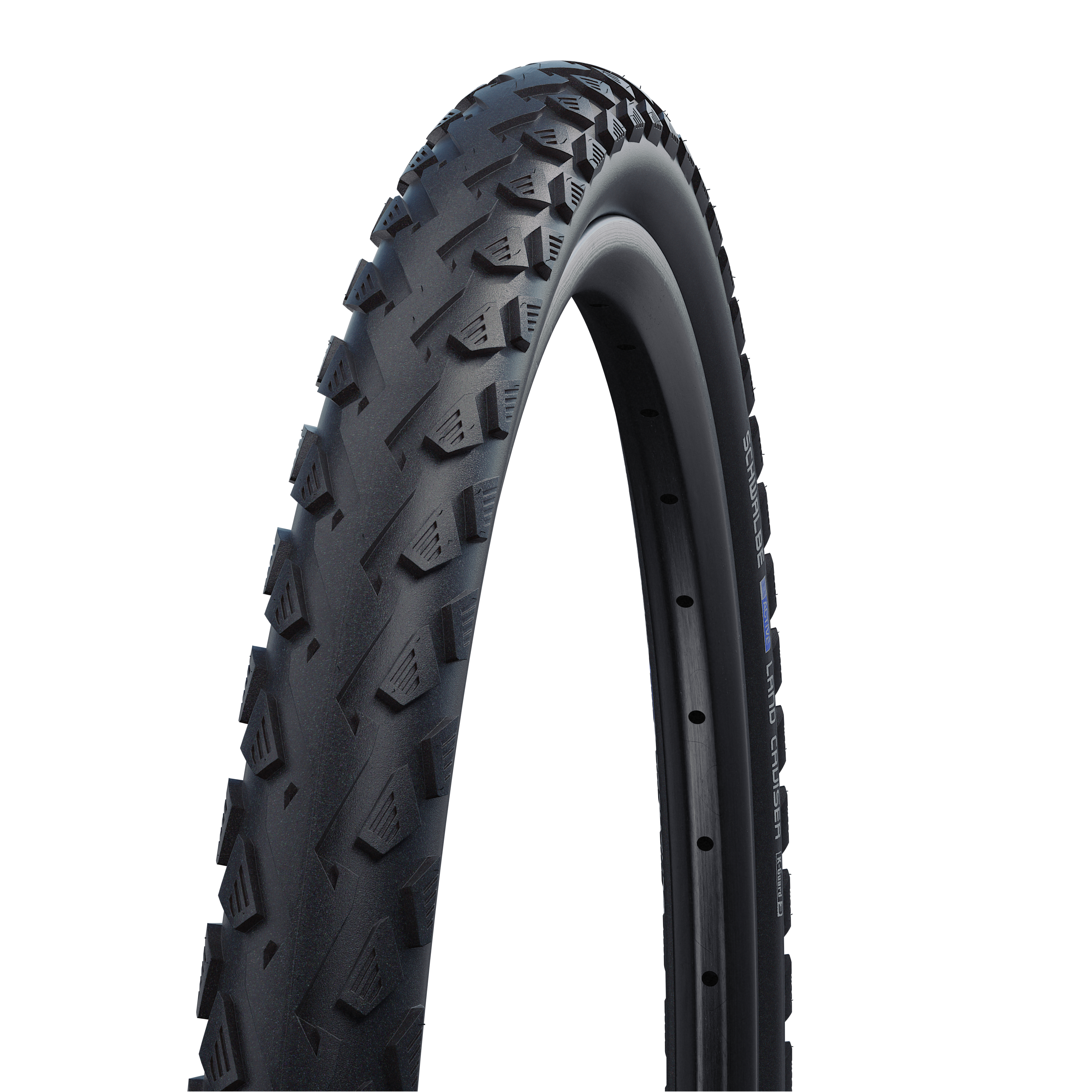 SCHWALBE plášť LAND CRUISER, 37-622, 28 x 1.40, K-Guard, SBC, 710 g, černá