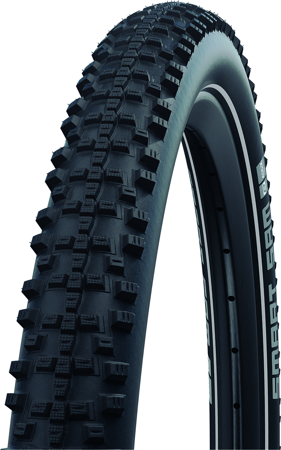 SCHWALBE plášť SMART SAM, 44-622, 28 x 1.625, ADDIX, 590 g, černá-reflexní