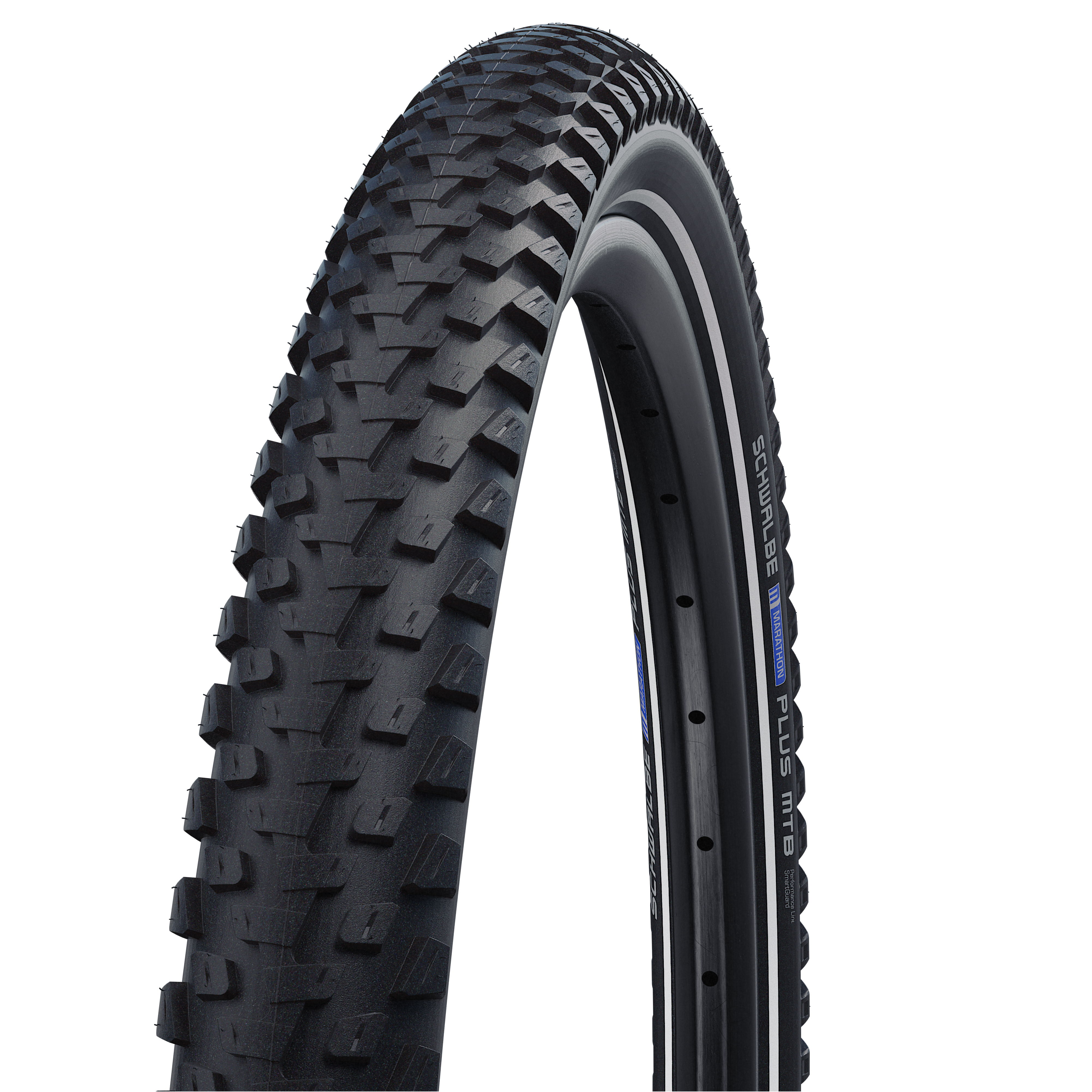 SCHWALBE plášť MARATHON PLUS MTB, 57-584, 27.5 x 2.25, SmartGuard, Dual, 1.270 g, černá-reflexní