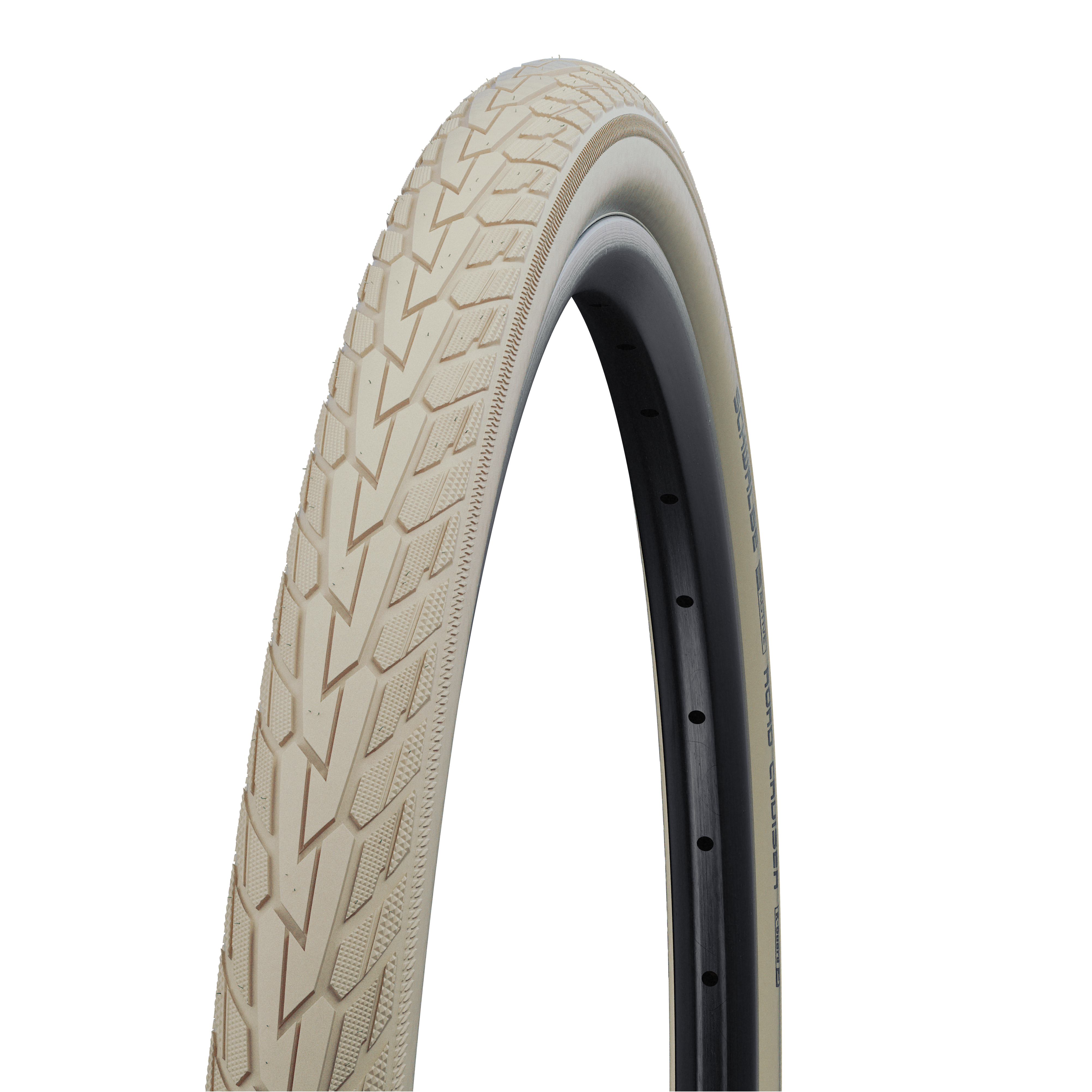 SCHWALBE plášť ROAD CRUISER,42-622,28x1.60,700x40C,K-Guard,dušový,drát,705 g,krémová/reflexní