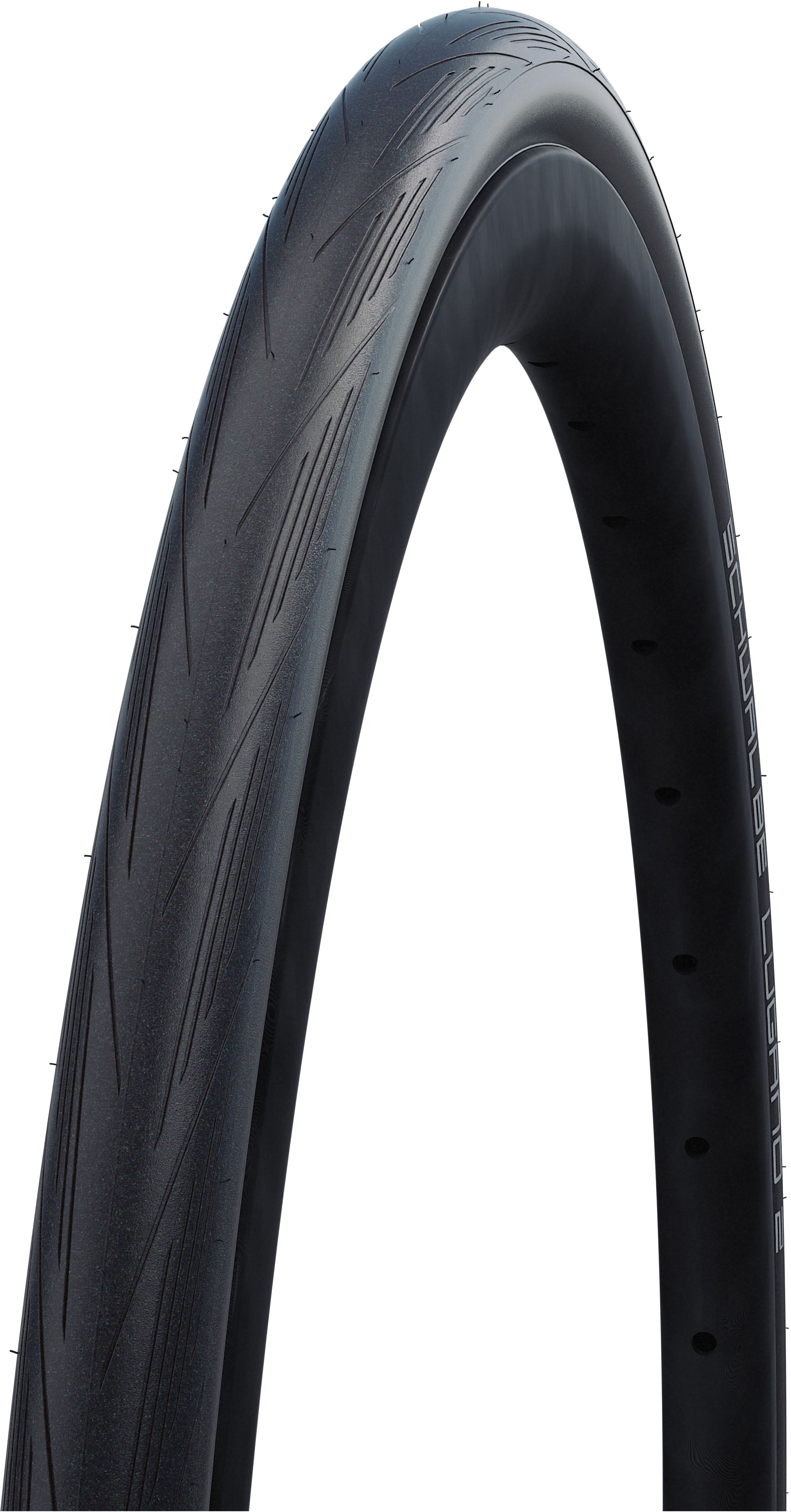 SCHWALBE plášť LUGANO II, 32-622, 28 x 1.25, K-Guard, Silica, 420 g, černá