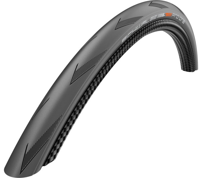 SCHWALBE plášť PRO ONE,25-622,700x25C,Super Race, V-Guard,TLE,skládací,265 g,černá
