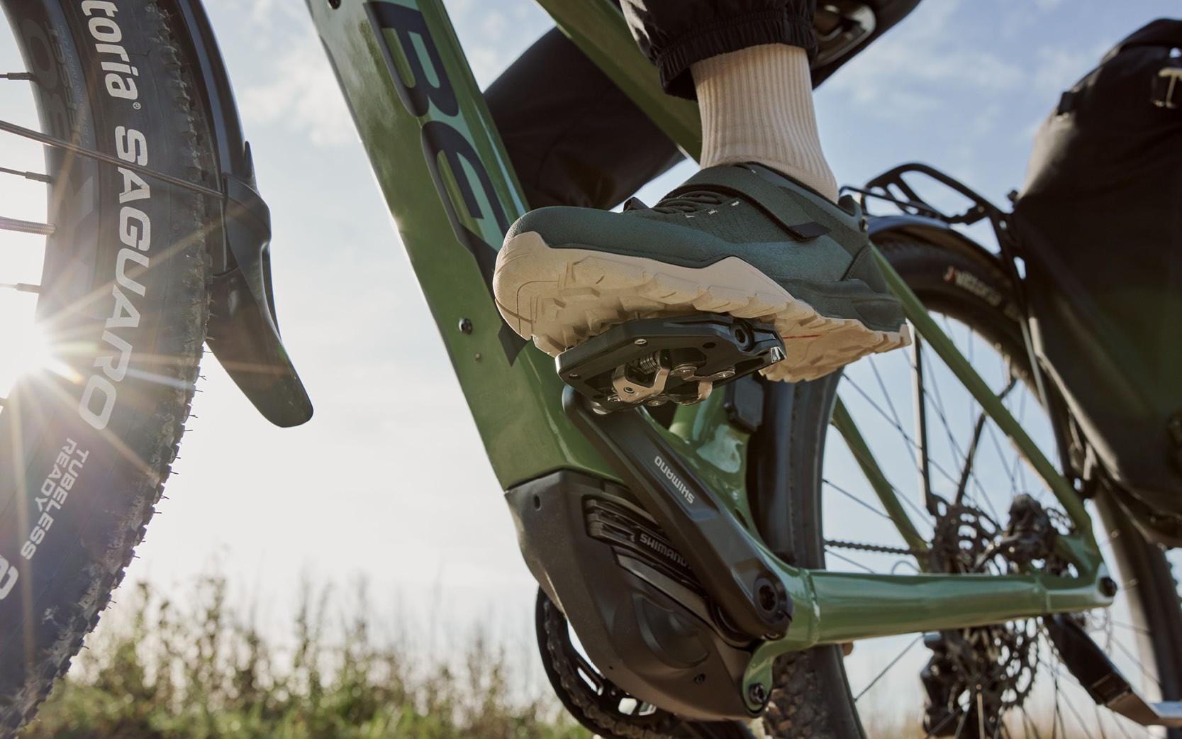Nové pedály PD-EH510 - hybrid mezi SPD a flat